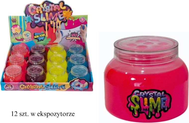 Slime dans un gobelet transparent - 1 pièce