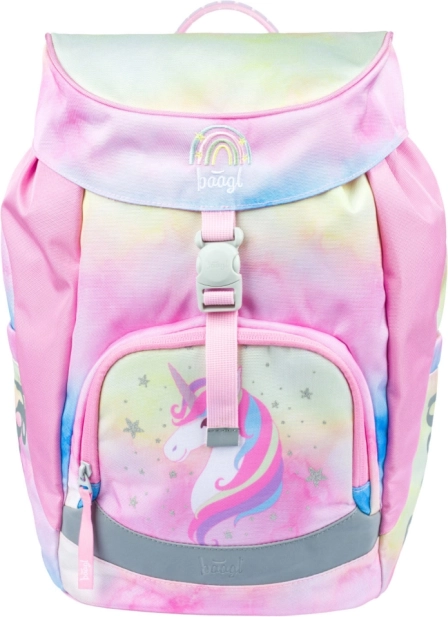 Sac à dos scolaire Baagl Airy Rainbow Unicorn