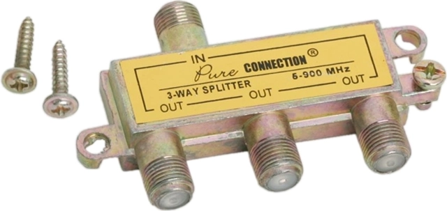 Répartiteur de signal F à 3 sorties