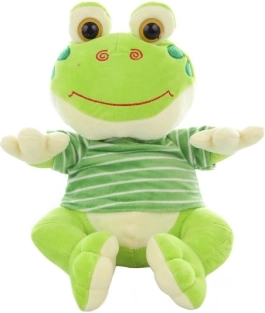 Grenouille en peluche 26 cm