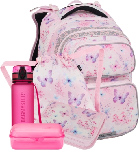Bagmaster DOPI grand ensemble scolaire pour les élèves de CP – papillons