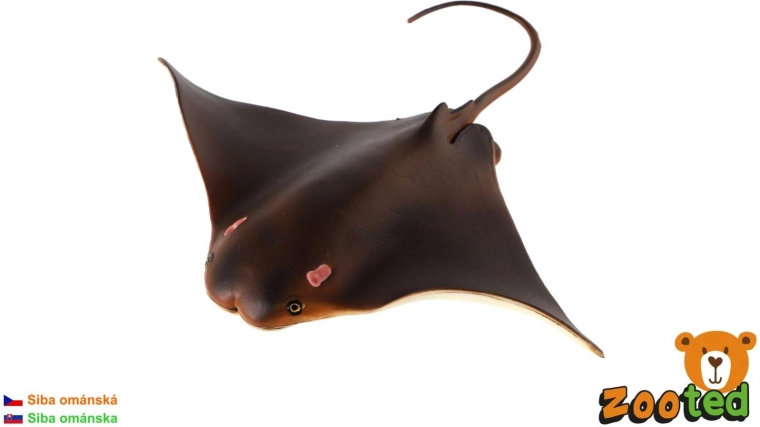 Figurine en plastique de raie d’Oman de 18 cm