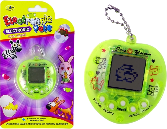 jeu électronique tamagotchi animal jaune