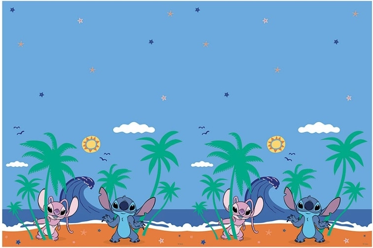 Nappe en plastique STITCH & ANGEL Disney 120 × 180 cm