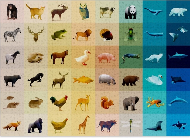 Puzzle CLOUDBERRIES Fauna 1000 pièces