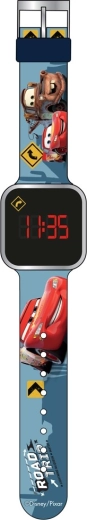 Montre numérique LED Diakakis Cars - 1 pièce