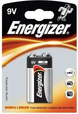 Energizer Pile Alcaline 9V