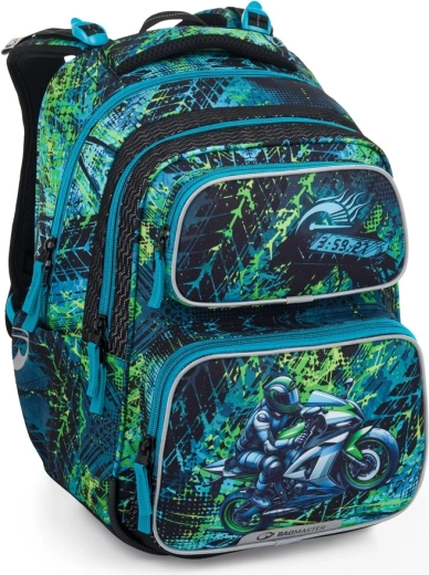 Sac à dos scolaire Bagmaster dopi 25 b moto