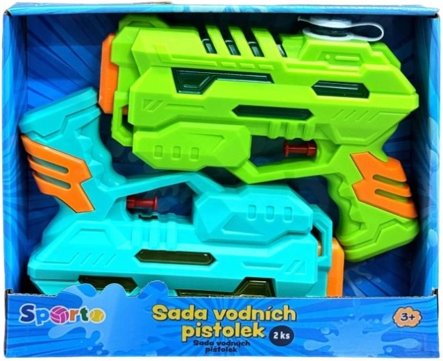 Set de pistolets à eau Sporto 2 pcs