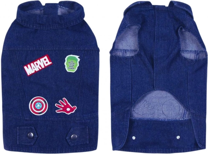 Vêtement en jean pour chien Marvel en taille M - 1 pièce
