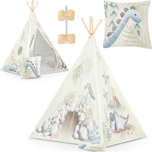 Tipi pour enfants NUKIDO – dinosaures