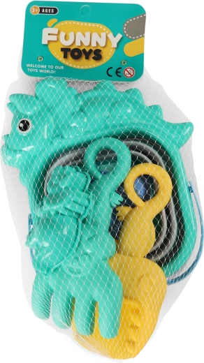 Set de plage avec seau dinosaure