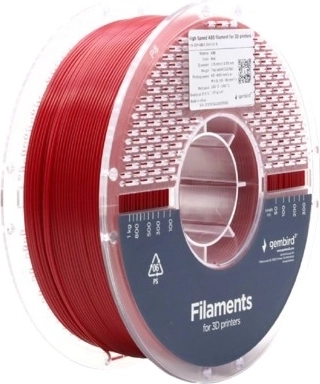 Filament ABS High Speed 1,75 mm, rouge, 1 kg