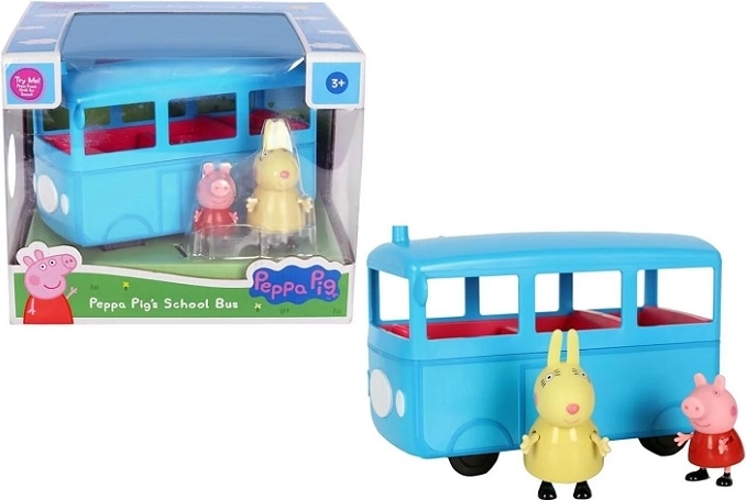 Peppa Pig bus scolaire avec sons et 2 figurines