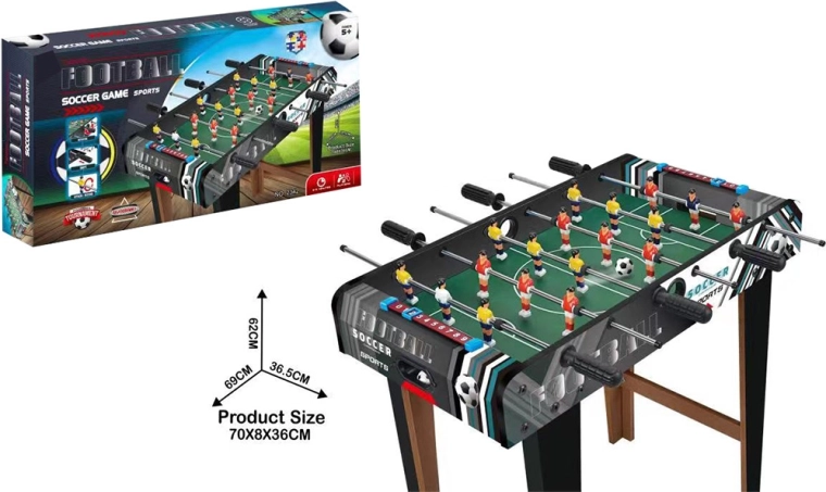Baby-foot de table en bois Sparkys 69 cm