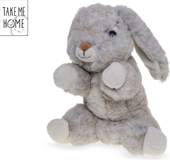 Lapin en peluche assis Take Me Home 20 cm