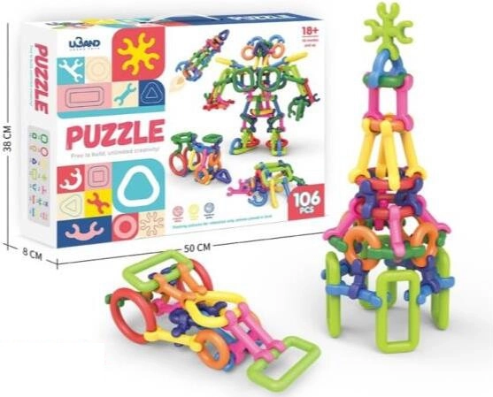 Jeu de construction – 106 pièces