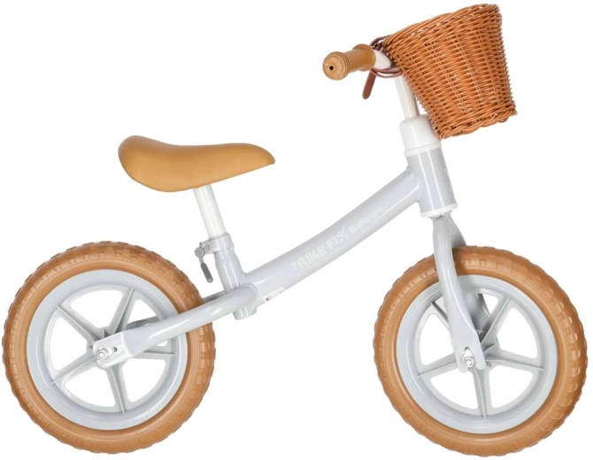 Draisienne pour enfants Trike Fix Balance avec panier, marron