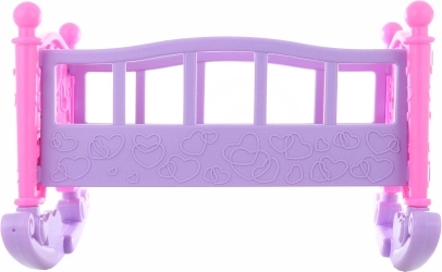 Berceau en plastique pour poupées 45 cm