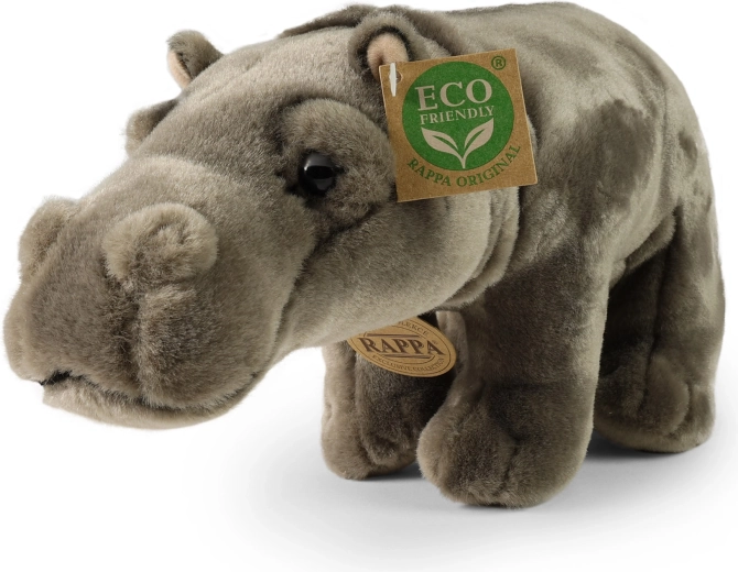 Hippopotame en peluche 30 cm éco-responsable