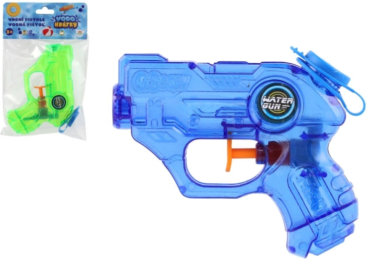 Pistolet à eau transparent pour enfants 11 cm - 1 pièce