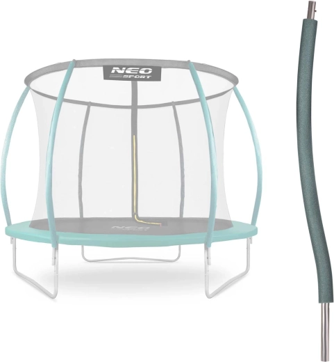 Neo-Sport partie inférieure du poteau pour trampoline type C 8–14 ft vert