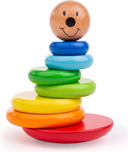 Tour à empiler magnétique Tidlo pour enfants