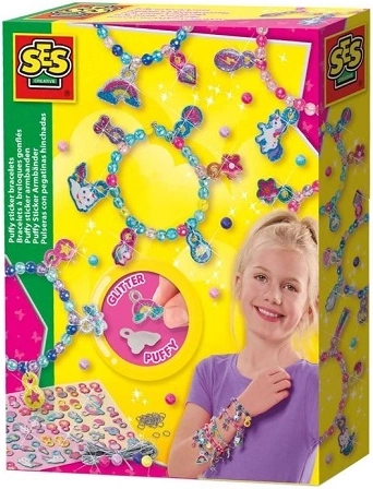 SES Bracelets moelleux avec autocollants