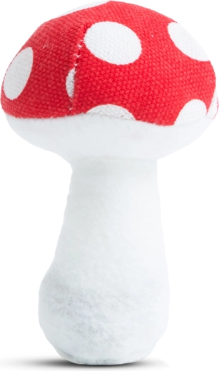 Champignon décoratif en textile 10 cm