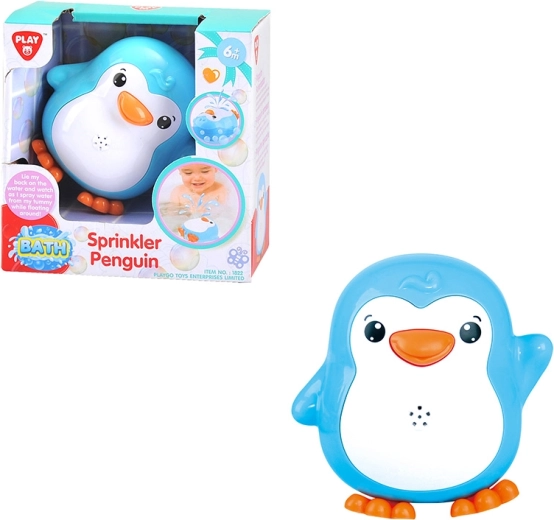 PlayGo pingouin de bain – jouet flottant qui gicle