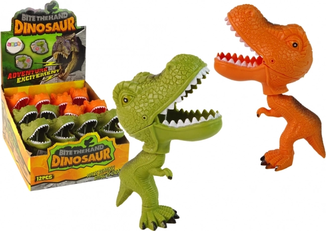 Figurine de dinosaure avec mâchoire et queue mobiles