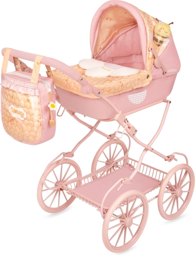 DeCuevas poussette pliante pour poupées avec sac Honey – 81 cm