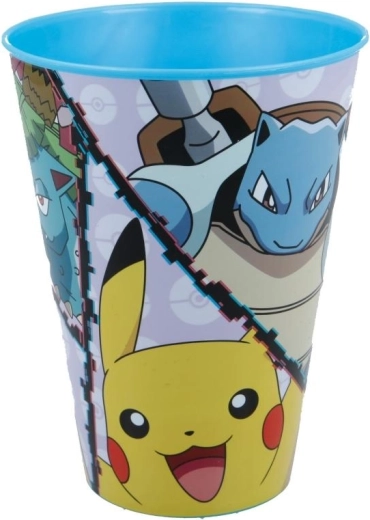 Gobelet en plastique Pokémon 430 ml bleu