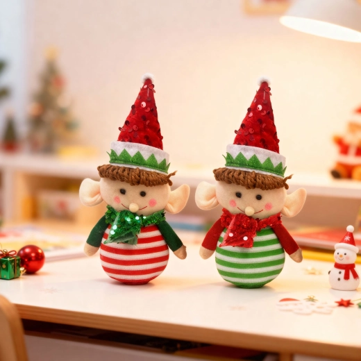 Lutin de Noël 21 × 14 × 7 cm, 2 modèles - 1 pièce