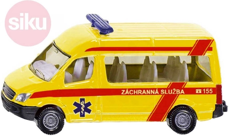 Siku Mercedes-Benz Sprinter service de secours R. tchèque - 1 pièce