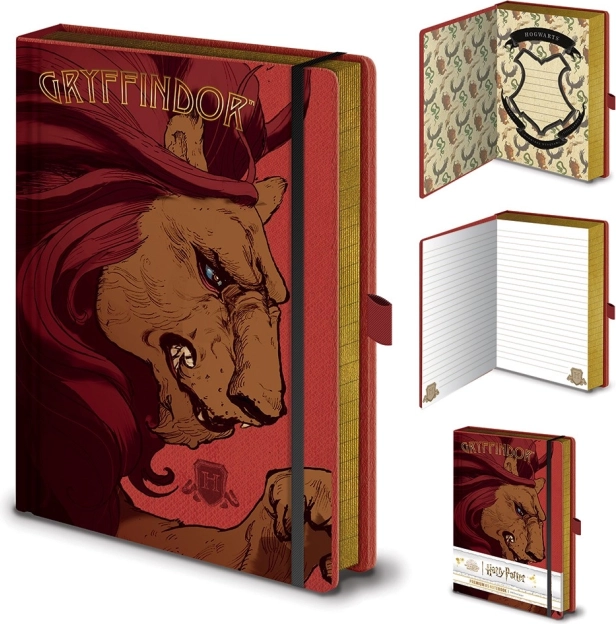 Bloc-notes A5 premium Harry Potter – Gryffondor