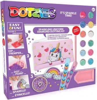 Coffret créatif Licorne avec diamants scintillants