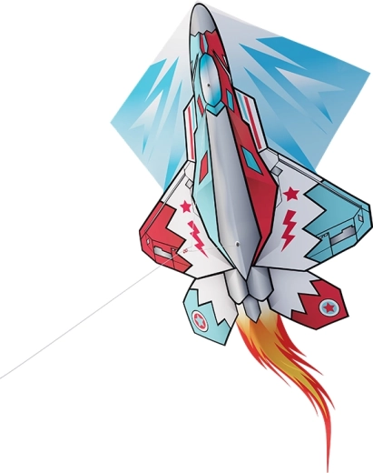 Cerf-volant Pop Up avion 57 × 55 cm