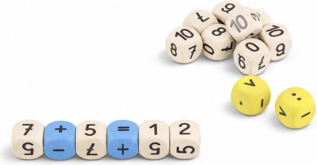 Dés d’apprentissage mathématique Wissner (16 pcs)