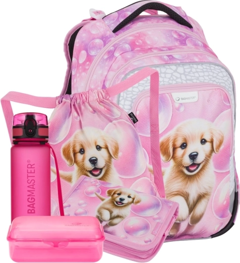 Bagmaster LUMI 26 grand set scolaire pour les élèves de CP – petit chien