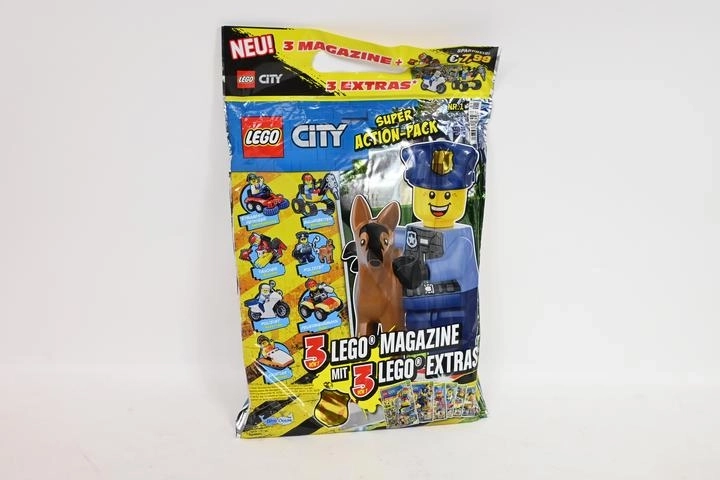 Pack promotionnel LEGO City : 3× polybag surprise + 3× carte