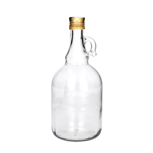 Bouteille en verre Galon 1 L avec bouchon à vis