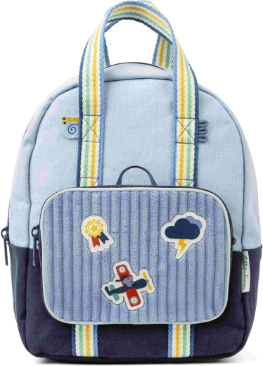 Sac à dos enfant Lilliputiens Mix & Match bleu