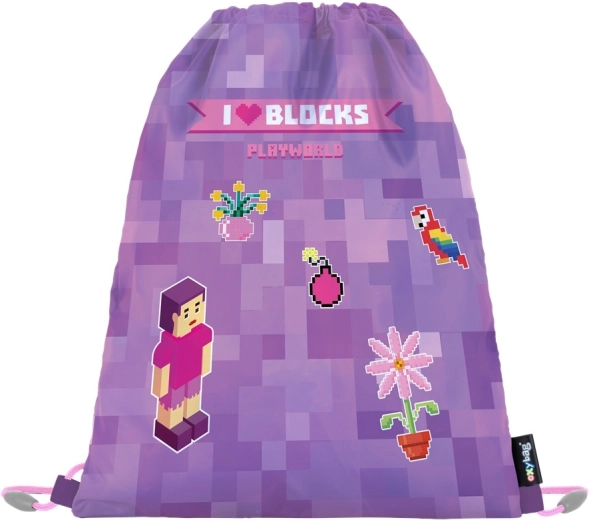 Sac de sport Playworld Girl – sac scolaire en polyester