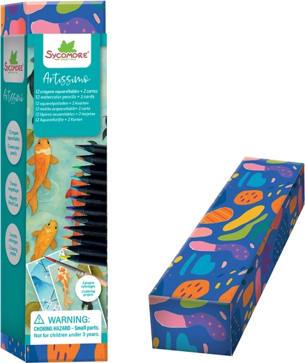 Crayons aquarellables Artissimo – 12 pcs