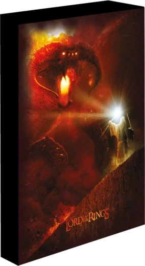 Tableau LED lumineux 30×40 cm, Le Seigneur des Anneaux - Balrog