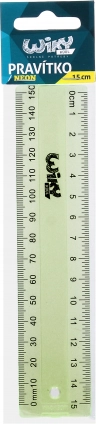 Règle néon 15 cm