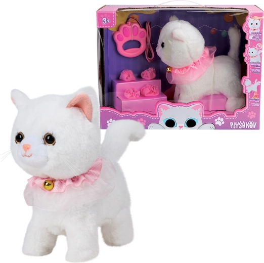 Chaton en peluche interactif Mája