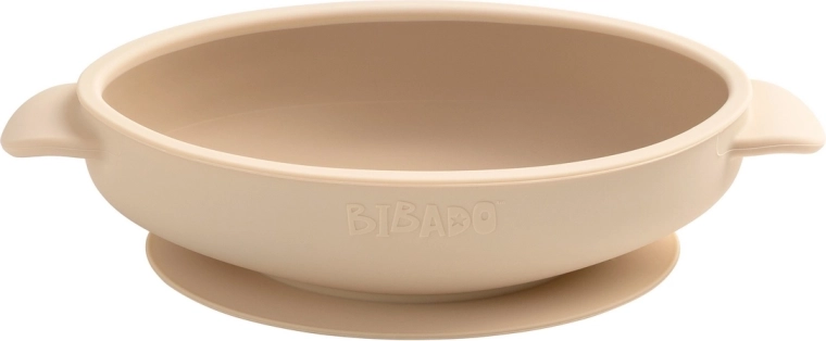 Bibado bol en silicone avec ventouse fawn
