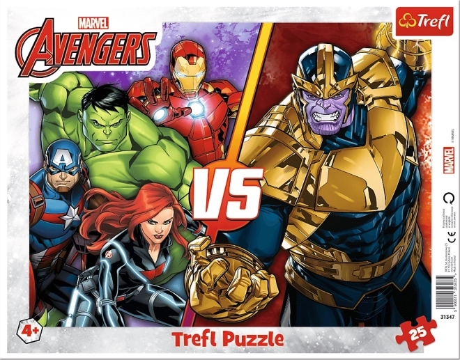 Puzzle Équipe Invincible Avengers 25 pièces